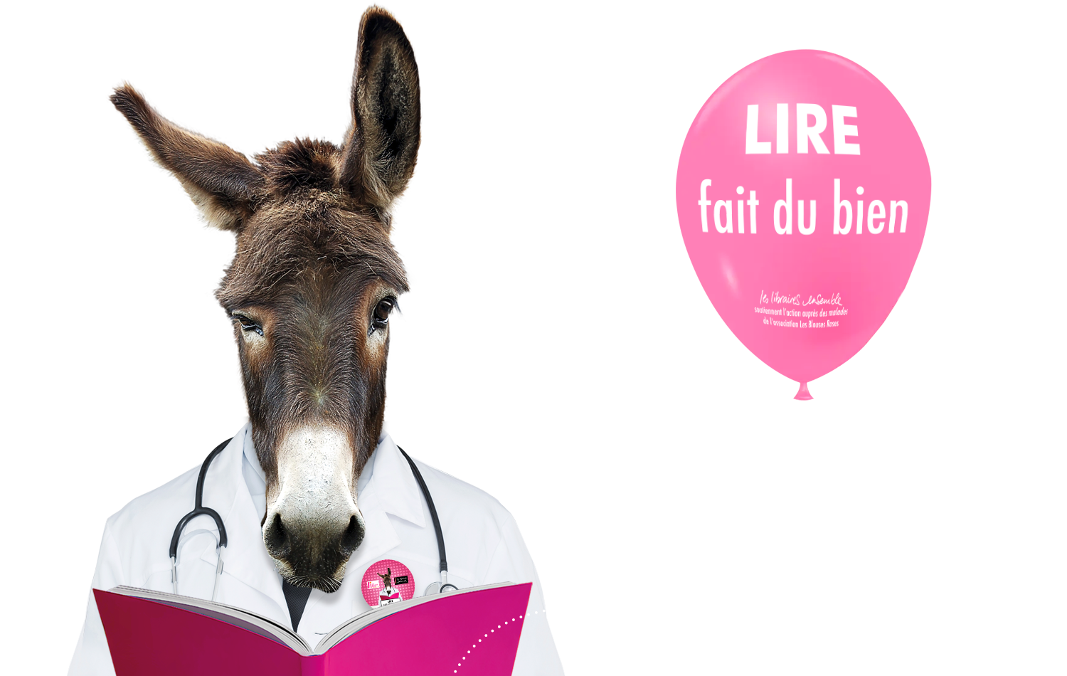 Les Libraires Ensemble x Les Blouses Roses